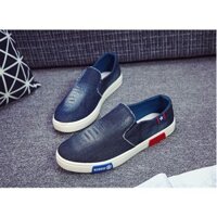 Giày lười vải bò - Xanh - MT18 - Siêu êm