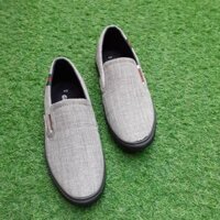 Giày lười vải Nam cao cấp