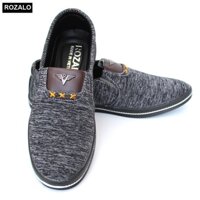 Giày lười vải nam Rozalo R4000