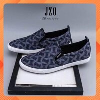Giày lười vải nam - Slip on nam Leyo  - MSP 6601