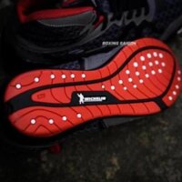 giày [Mã MASKFEB hoàn 15% đơn 99K tối đa 30K xu] Giày boxing Everlast Michelin PIVT Low - Xám/Đỏ P09 giày e.e
