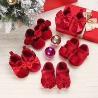 Giày mary jane Đế Cao Su Chống Trượt Cho Bé 0-18 Tháng Tuổi