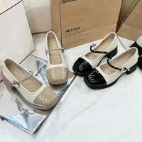 Giày Mary Jane Nữ – Giày Búp Bê Đế Cao 3cm, Phong Cách Cổ Điển Thanh Lịch | Tiệm Giày Quý Cô