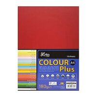 Giấy màu A4 180 GSM Colour Plus 10t