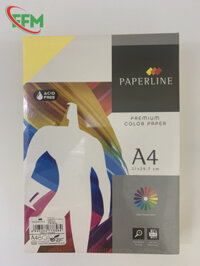 Giấy màu Vàng Paperline A4 ĐL 80