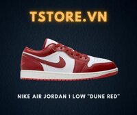 Giày Men Nike Air Jordan 1 Low "Dune Red" - FJ3459-160 - Đỏ Đô / Trắng