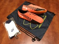 Giày Mercurial Caro ( Cam Đen )