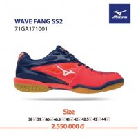 Giày Mizuno WAVE FANG SS2 đỏ xám
