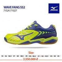 Giày Mizuno WAVE FANG SS2 VÀNG XANH