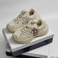 GIÀY M’LB BIG’BAG B CHUNKY MONOGRAM WHITE BROW SC [ Full Box + Free Ship ]