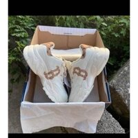 Giày MLB thể thao trắng đế cao