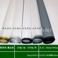 Giấy mờ mới, giấy mờ Magic Edge, giấy thủy tinh bán trong suốt, vật liệu đóng gói hoa, hoa tươi du lịch