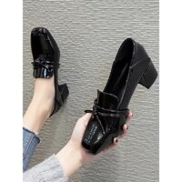 GIÀY MOCA DA BÓNG QUẢNG CHÂU MỀM ĐẸP CAO 5Cm GIÀY NỮ GIÀY VĂN PHÒNG CHO BẠN GÁI ( HÀNG CÓ SẴN)