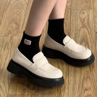 Giày moccasin nữ phong cách Hàn Quốc( ảnh thật shop chụp từ ảnh thứ 2)