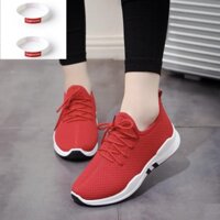 Giày mọi nữ đế bằng DDC2025 A67 Giày lười slip on đẹp giá rẻ mẫu mới hot trends 2019 màu đen đỏ tím xám giầy giay moi nu de bang giay luoi dep gia re mau moi mau den do tim xam + Tặng vòng đeo tay Sup nam nữ đeo được [bonus]