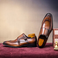 Giày monk strap hàng hiệu thủ công Gento GD919