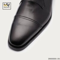 Giày Monk Strap thầy tu da thuộc cao cấp Handmade đen APCN 2B00005-35 Cao cấp xịn XK Chất lượng Hàng xịn chất lượng