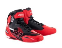 GIÀY MOTOR ALPINESTARS -AUSTIN KNITTED RIDING SHOE-3031- BRIGHT RED BLACK