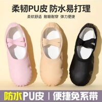 giày múa ballet chất liệu da cao cấp