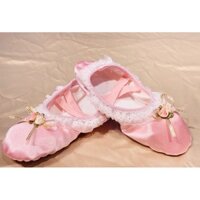 GIÀY MÚA LỤA HỒNG