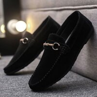 Giày Nam Anh Quốc Da Đế Mềm Nam Loafers Giày Đậu Hà Lan Nam Đế Dày Spirit Guy Trang Trọng Phù Hợp Với Chống