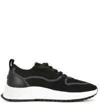 Giày Nam Bally Mesh Sneakers 'Black White'