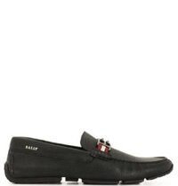 Giày Nam Bally Moccasin Driving Shoes 'Black'