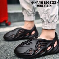 Giày nam BIGSIZE cao su đúc nguyên khối thoáng khí, nhẹ, êm