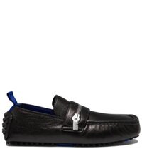 Giày Nam Burberry Loafer Zip Detail 'Black'