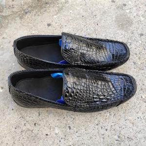 Giày nam cá sấu hoa cà gai hông 4102 - Size 42