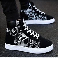 Giày Nam Cao Cổ - Giày Sneaker Nam Cổ Cao giayyeu4599