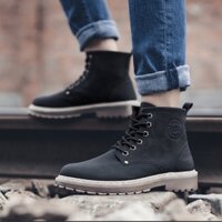 Giày nam cao cổ sneaker cao bồi hoang dã