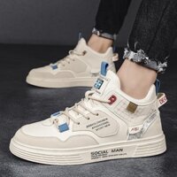 Giày nam cao cổ vải Canvas cao cấp hợp thời trang phù hợp nhiều lứa tuổi