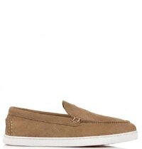 Giày Nam Christian Louboutin Varsiboat Leather Loafers 'Brown'