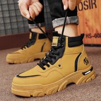 Giày nam cổ cao đế độn CANRNN 2 màu GN19S mới về