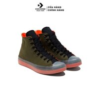 Giày nam Converse cao cổ màu xanh lính Chuck Taylor All Star CX Hi Men's Limited Sneaker Shoe Green 171997C