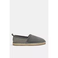 Giày nam đế cói Pull&bear màu Charcoal