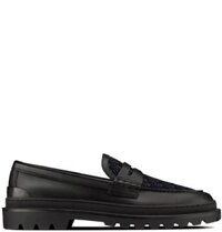 Giày Nam Dior Explorer Loafer 'Black Smooth'