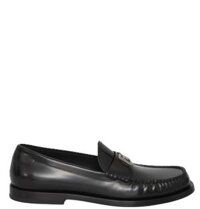 Giày Nam Dolce & Gabbana Loafers Leather Logo 'Black'