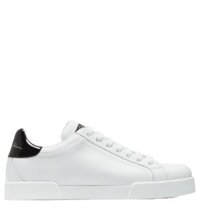 Giày Nam Dolce & Gabbana Leather Portofino Sneakers 'White'