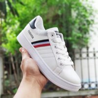 (GIÀY NAM+FULLBOX+TẨY GIÀY) giày nam trắng chất đẹp, phong cách thể thao trẻ trung, năng động