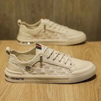 Giày Nam, Giày Sneakers Nam Da mềm Phong Cách Hàn Quốc