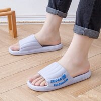 Giày nam hở mũi, giày đúc phun, dép bơm hơi PVC ngoài trời, dép trượt thoải mái thời trang