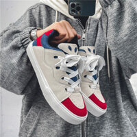 Giày nam mới mùa xuân, giày thời trang, phong cách Hồng Kông, giày bánh mì niche, giày đôi đa năng, giày trượt thường ngày đế dày cho nam