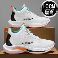 Giày Nam Nâng Cao Bên Trong 10cm Phiên Bản Hàn Quốc Giày Thể Thao Lưới Thoáng Khí Nam Tăng Chiều Cao 8cm Giày Cao Cấp 4.1