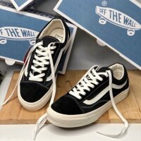 Giày Nam Nữ Cổ Thấp Vans Vault Old Skool, Giày Slip On Vans Caro Đen Trắng Full Box Bill - HÀNG MỚI VỀ