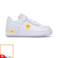 Giày Nam Nữ - Giày Nike Air Force 1  AF1 Trắng Thể Thao Cổ Thấp Full Box Bill 2560 . ) ' _mi9 :