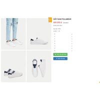 Giầy nam Pull&Bear