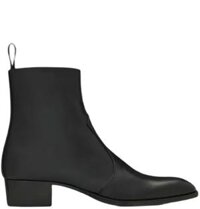 Giày Nam Saint Laurent Wyatt Zipped Boots 'Black'