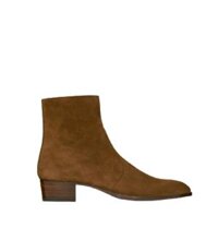 Giày Nam Saint Laurent Wyatt Zipped Boots 'Land'